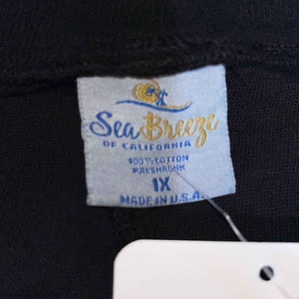 SEA BREEZE OF CALIFORNIA
Women's High Waisted Skirt. Maxi Skirt with Swirl 1X - Picture 6 of 7